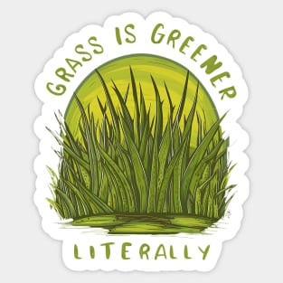 Grass Sticker